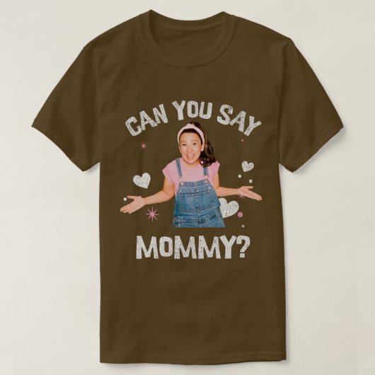Ms Rachel Verjaardag Kunt u zeggen Mama Mama Mama T-shirt (Design voorkant)