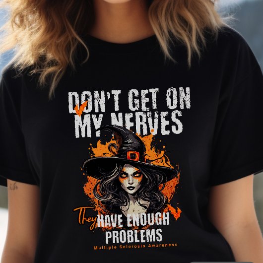 MS shirt, Sarcastisch heks T-shirt, spoonie Tri-Blend Shirt