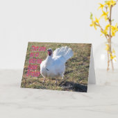 Ms Snoop Birthday-customize Kaart (Gele Bloem)