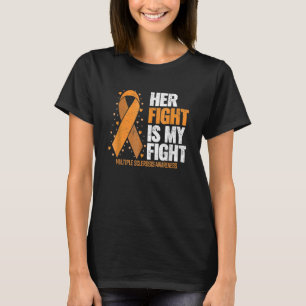 MS steunt haar strijd tegen multiple sclerose A T-shirt