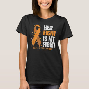 MS steunt haar strijd tegen multiple sclerose A T-shirt