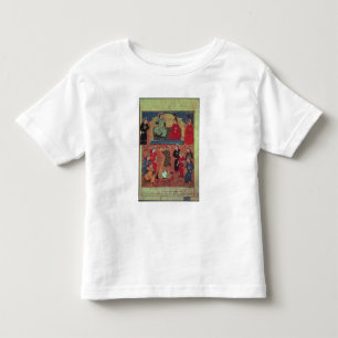 Ms Supp. Pers.Arghan Khan met twee van zijn Kinder Shirts