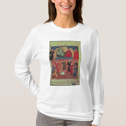 Ms Supp. Pers.Arghan Khan met twee van zijn T-shirt (Voorkant)