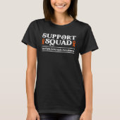 MS Support Squad Multiple Sclerosis Awareness T-shirt (Voorkant)