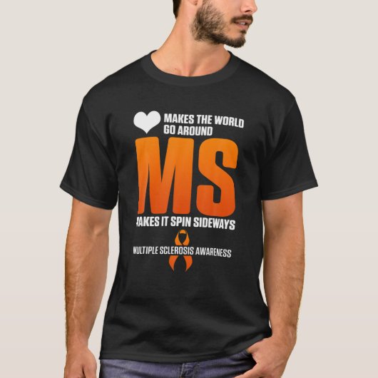 MS Survivor Sideway W T-shirt (Voorkant)