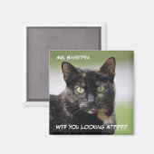 Ms Sweetpea de Tortie Magneet (Voorkant / Achterkant)