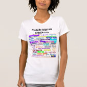 MS Symptomen T-shirt (Voorkant)