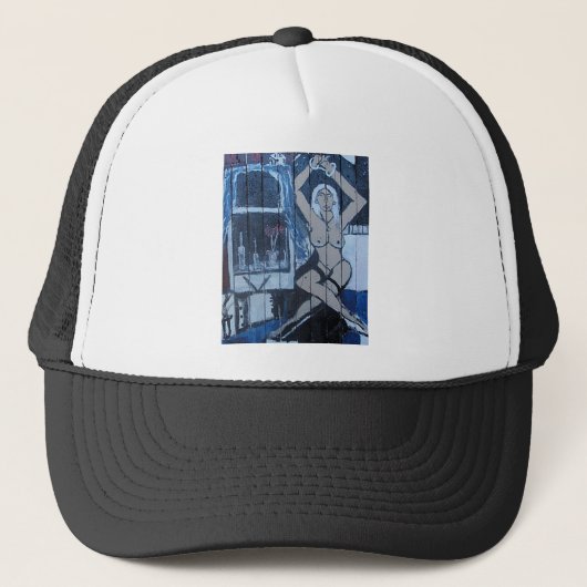 MS VALDEZ NAST VENSTER TRUCKER PET (Voorkant)