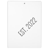 Ms. Velvet Revolver Brand Logo 2025 Klembord (Achterkant)