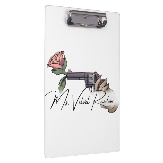 Ms. Velvet Revolver Brand Logo 2025 Klembord (Rechts)