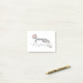 Ms. Velvet Revolver Brand Logo 2025 Post-it® Notes (Op bureau)