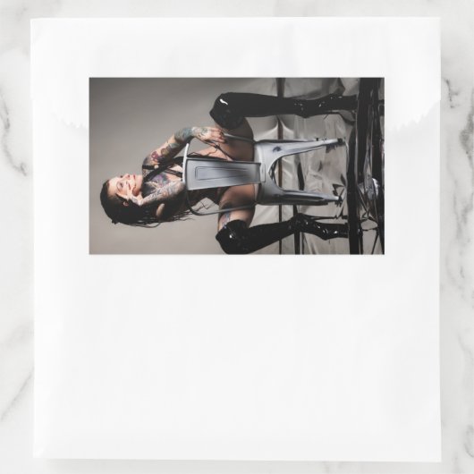 Ms. Velvet Revolver Brand Logo 2025 Rechthoekige Sticker (Tas)