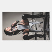 Ms. Velvet Revolver Brand Logo 2025 Rechthoekige Sticker (Voorkant)