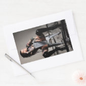 Ms. Velvet Revolver Brand Logo 2025 Rechthoekige Sticker (Envelop)