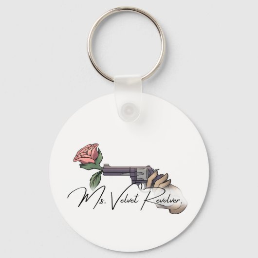 Ms. Velvet Revolver Brand Logo 2025 Sleutelhanger (Voorkant)