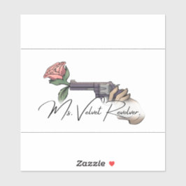 Ms. Velvet Revolver Brand Logo 2025 Sticker