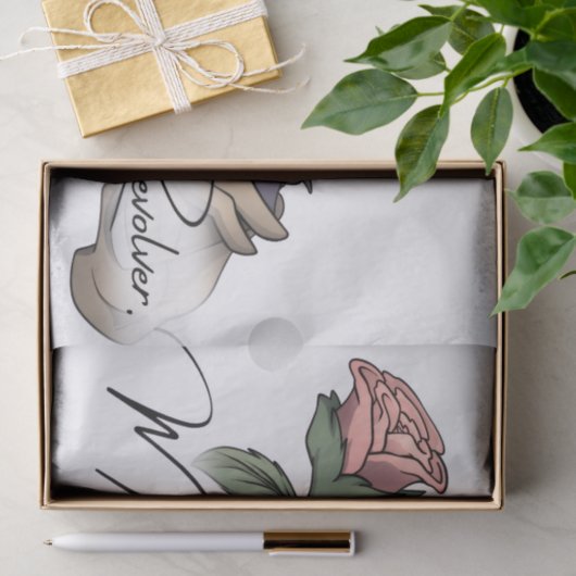 Ms. Velvet Revolver Brand Logo 2025 Tissuepapier (Geschenk)