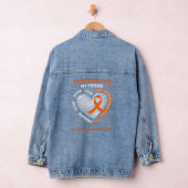 MS Vriend Multiple Sclerose Vrouwen MS Awareness Denim Jacket (Hangar)