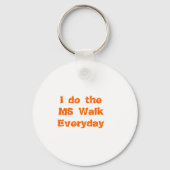 MS Walk Dagelijks Sleutelhanger (Voorkant)