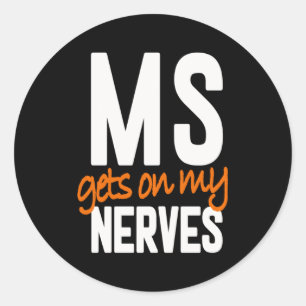 MS Warrior - MS Gets Ronde Sticker