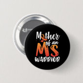 MS-warrior multiple sclerose bewustzijn Ronde Button 5,7 Cm (Voorkant /achterkant)