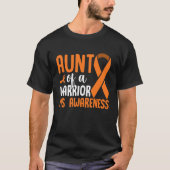 MS Warrior Multiple Sclerosis Awareness Grandma Of T-shirt (Voorkant)