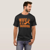 MS Warrior Multiple Sclerosis Awareness of a T-shirt (Voorkant volledig)