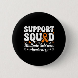 MS Warrior Ondersteuningsteam Multiple Sclerose Ronde Button 5,7 Cm