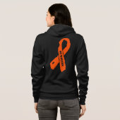 MS WARRIOR/ torn lint Hoodie (Achterkant volledig)