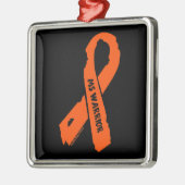 MS WARRIOR/ torn lint Metalen Ornament (Links)