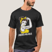 MS Warrior unbreekbare multiple sclerose-arena's T-shirt (Voorkant)