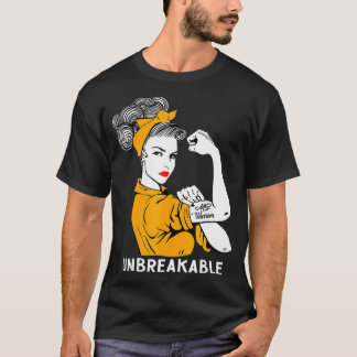 MS Warrior Unbreekbare multiple sclerose T-shirt