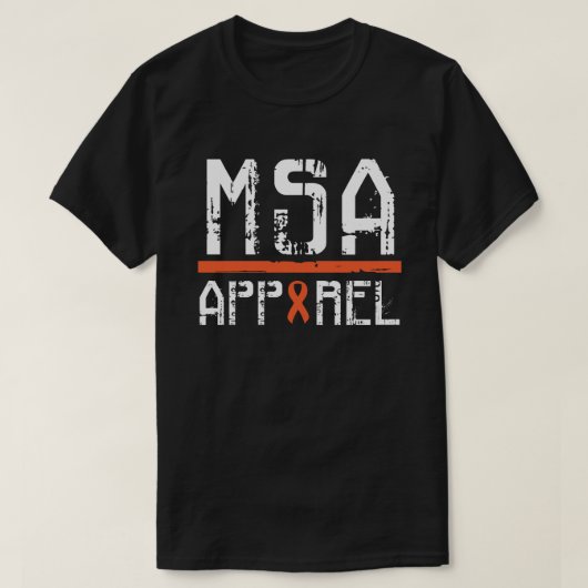 MSA- Apparel T-shirt (Design voorkant)