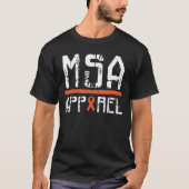 MSA- Apparel T-shirt (Voorkant)