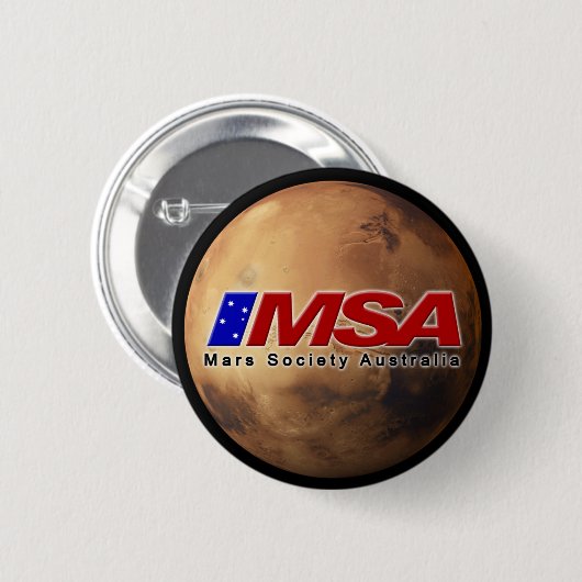 MSA-Button Ronde Button 5,7 Cm (Voorkant /achterkant)