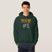 Msapere #1 Hakuna Matata Hipster Hoodie (Voorkant volledig)