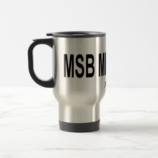 MSB Ministeries van Reis Mug Reisbeker (Links)