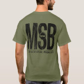 MSB volledig terug T-shirt (Achterkant)