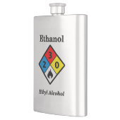MSDS-waarschuwing voor ethanol Flacon (Links)