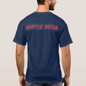MSG 2019 Rescue Squad Shirt - Red Letters on Navy (Achterkant)