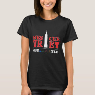MSG 2019 Rescue Squad - Women's Red Letters Black T-shirt