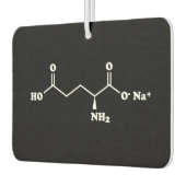 MSG Mononatrium glutamaat Molecule Chemische formu Luchtverfrisser (Links)