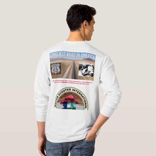 MSILSF 2025 MINI-CANNONBALL EVENT POSTER T-SHIRT (Achterkant volledig)