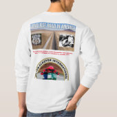 MSILSF 2025 MINI-CANNONBALL EVENT POSTER T-SHIRT (Achterkant)