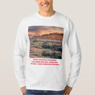 MSILSF 2025 MINI-CANNONBALL EVENT POSTER T-SHIRT