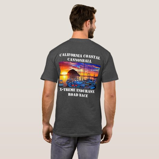 MSILSF California Coastal Cannonball T-shirt (Achterkant volledig)