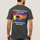 MSILSF California Coastal Cannonball T-shirt (Achterkant)