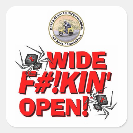 MSILSF officieel gelicentieerd product Vierkante Sticker (Voorkant)