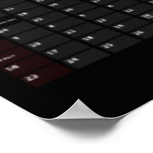 MSL Curiosity bij Yellowknife Bay - 2014 kalender Poster (Hoek)