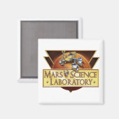 MSL LAUNCH TEAM LOGO MAGNEET (Voorkant / Achterkant)